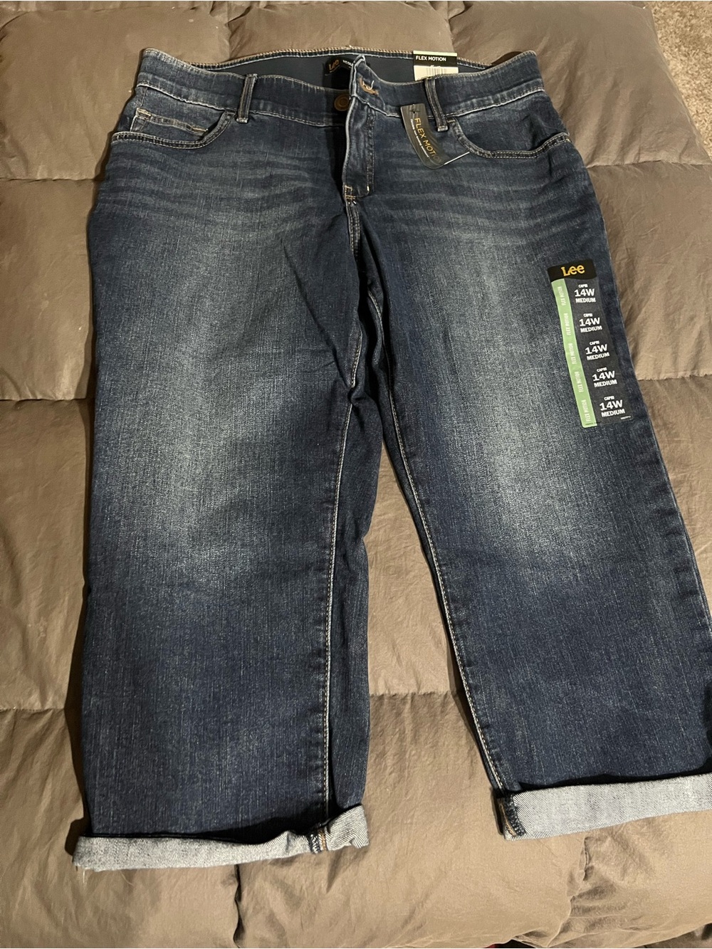 Lee Women's Dark Indigo Boyfriend Jeans